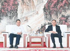 中國(guó)能建與柳工集團(tuán)共商高端裝備與綠色建造協(xié)同創(chuàng)新