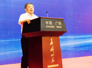 公司獲“廣西十佳企業” 曾光安獲“廣西十佳企業家”并發表主旨演講